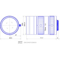 Goyo 12 MP 2/3" Fixed-Focal